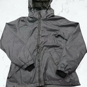 Pulse Black and Gray Waterproof Jacket